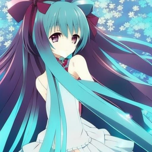 Hatsune Miku - AI Generated Artwork - NightCafe Creator