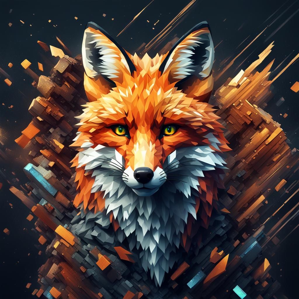 Portrait of fox