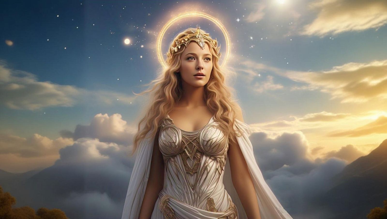 Blake Lively as a Roman Goddess (3)