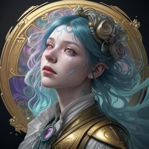 a hyper-realistic Surrealism and Dystopian Fantasy (RAW, sim...