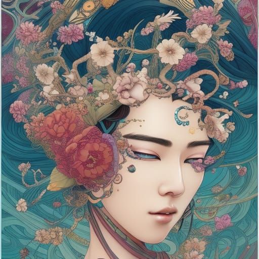 Flower lady