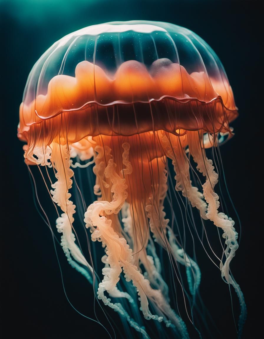 Jelly Sculpture of a Jellyfish