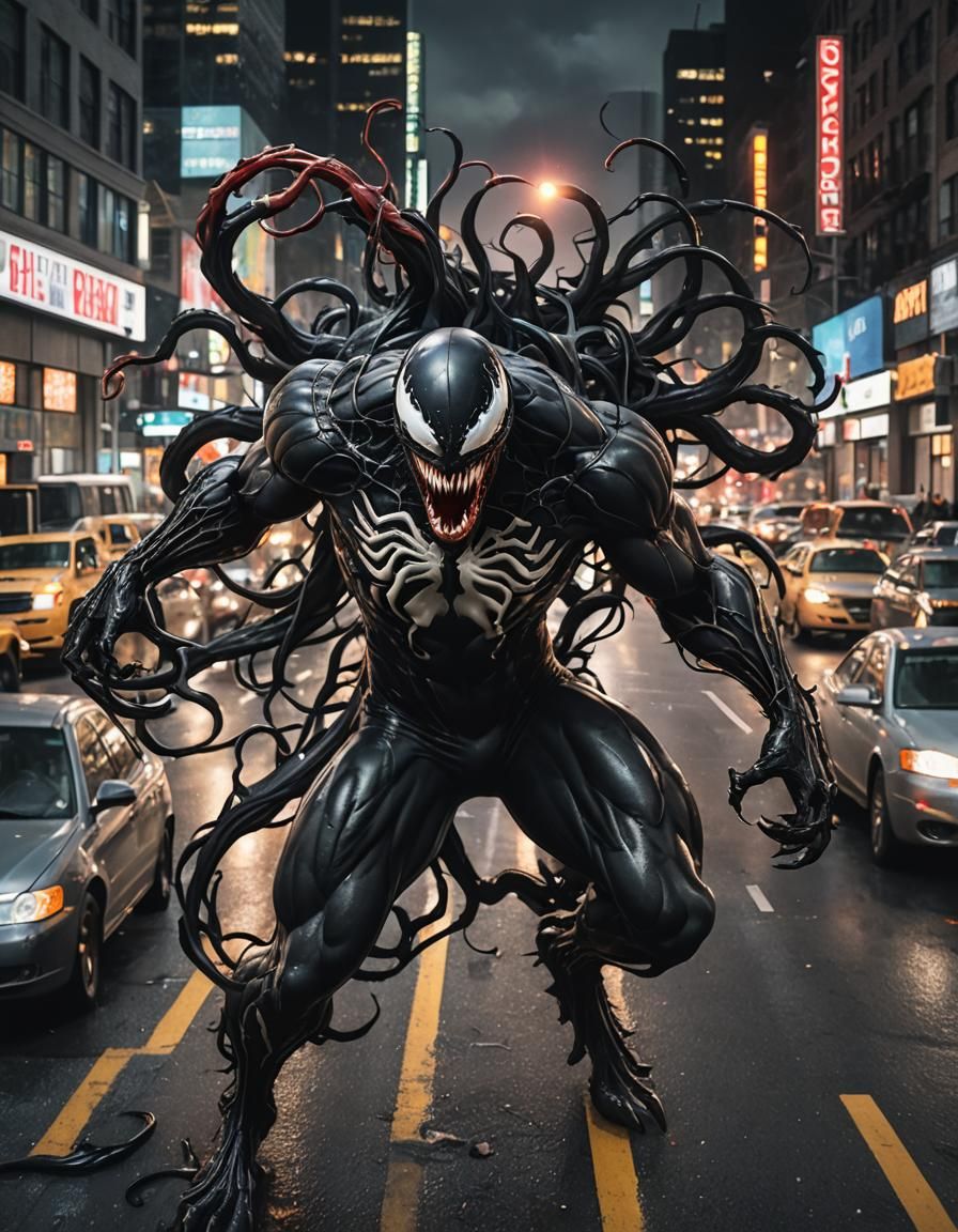 Eddie Brock: Venom - AI Generated Artwork - NightCafe Creator