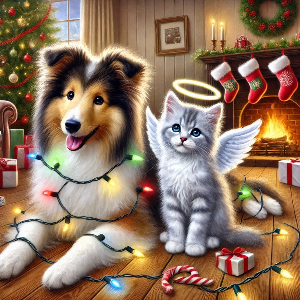 "But i'm a little Angel!!!", says Sasha!! (2)