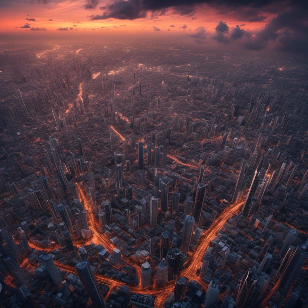 I Fly High Above The City