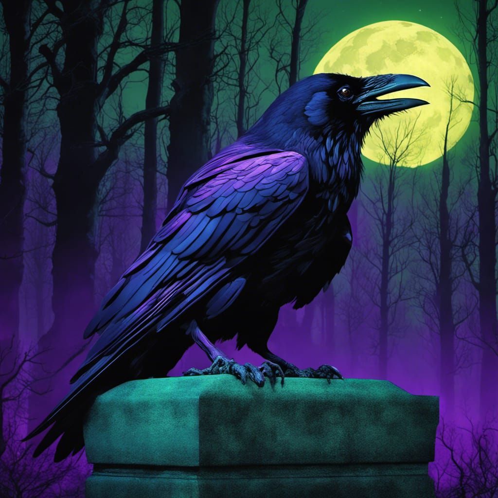 Bird Portrait  by @Raveighen Blackwing