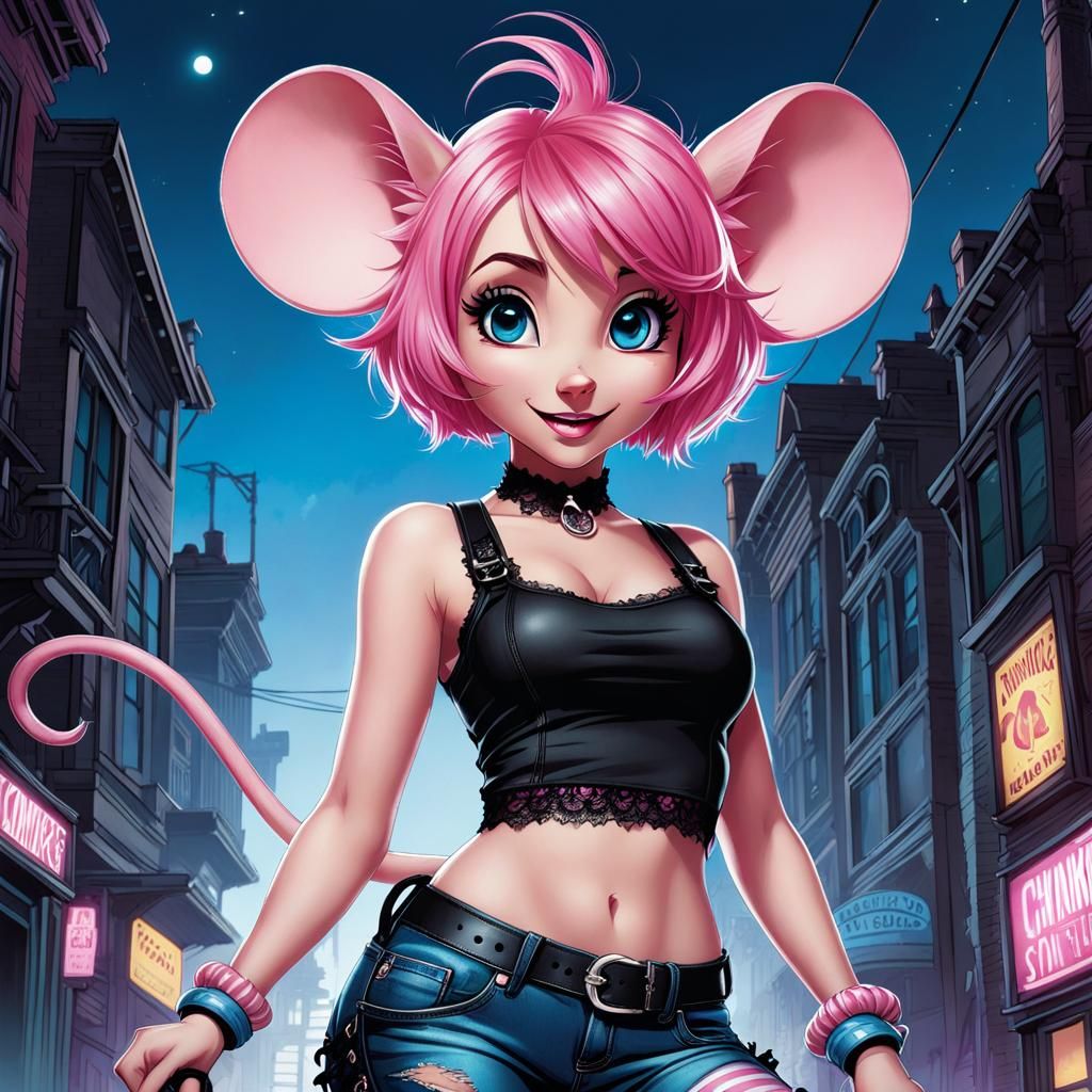 Miss Pink Mouse #03