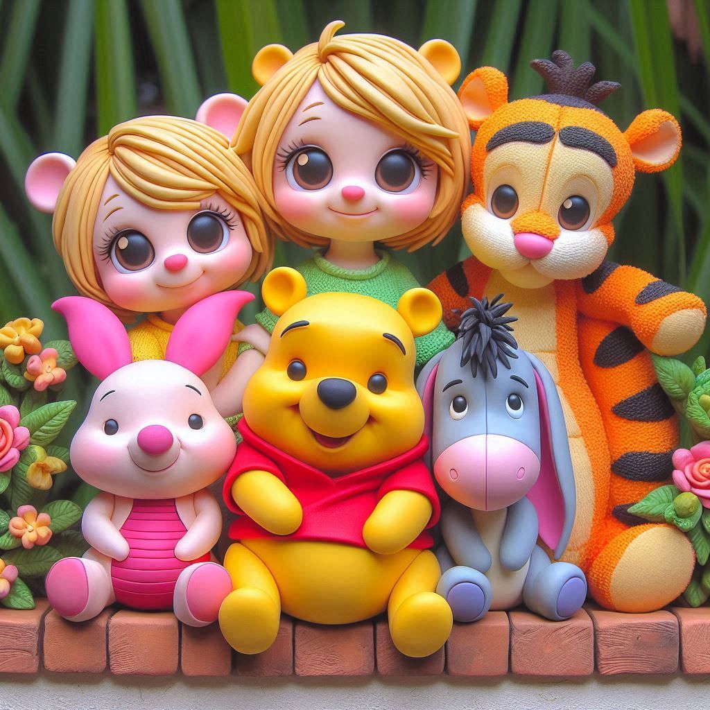 PolyWinnie and Friends  💖