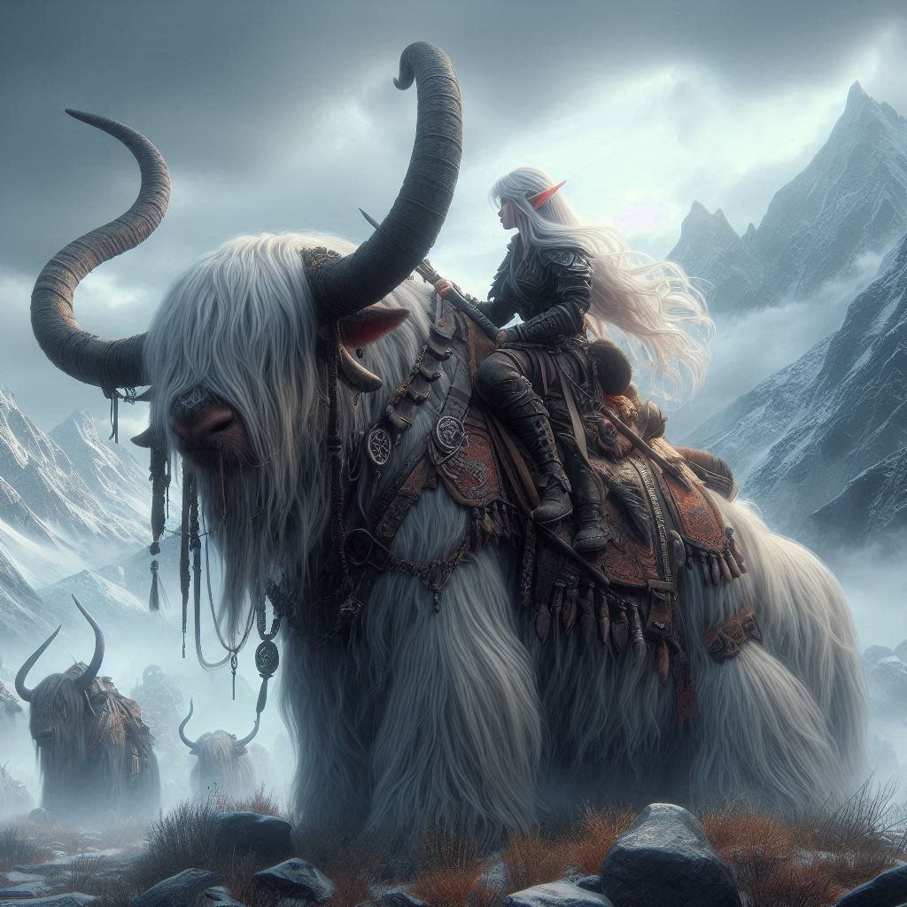 The arrival of the mountain elves