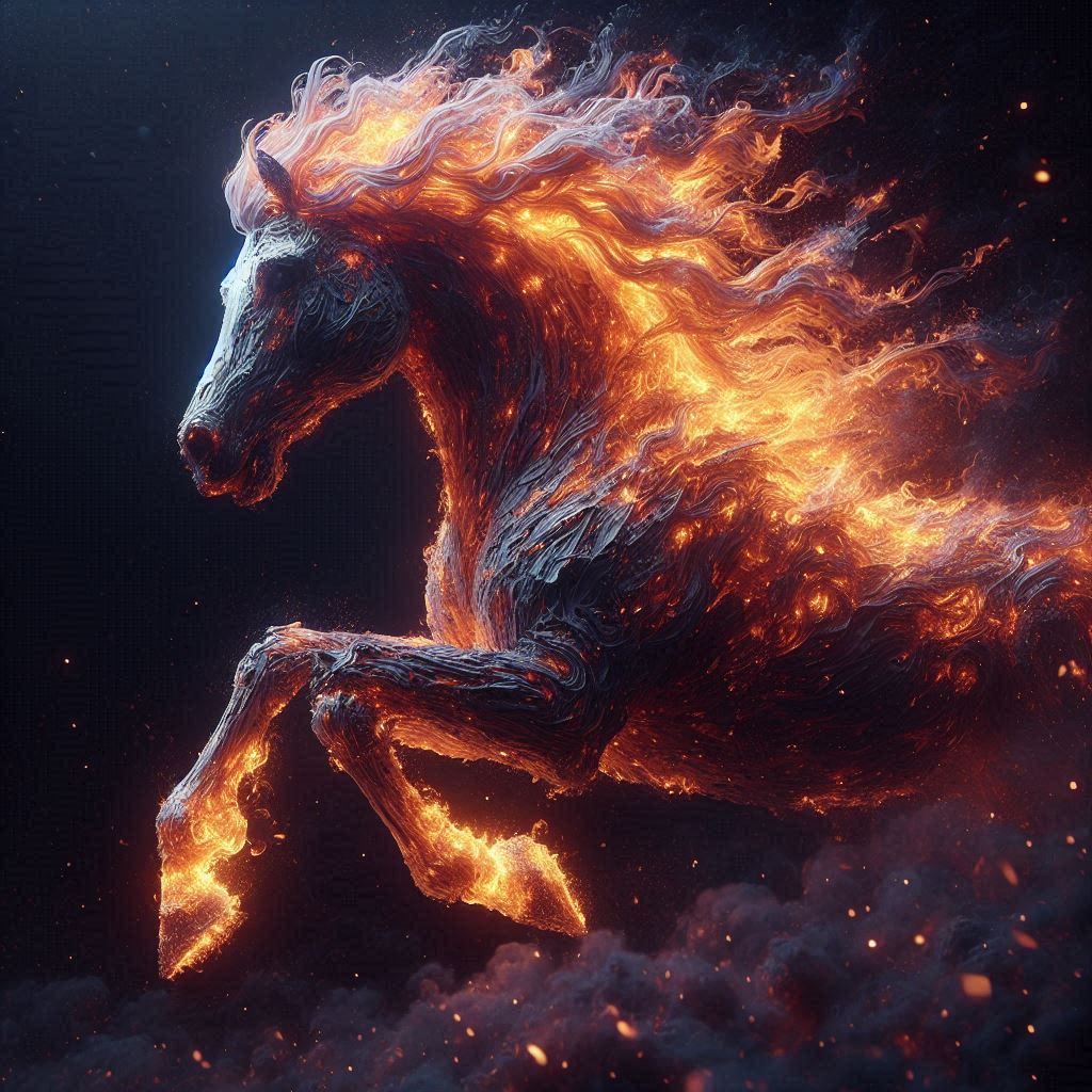 Flaming Stallion
