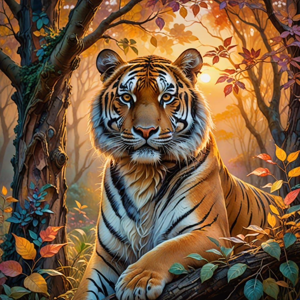  royal bengal tiger  by @Snigdha 