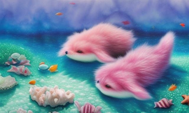 Fuzzy  Sea Friends