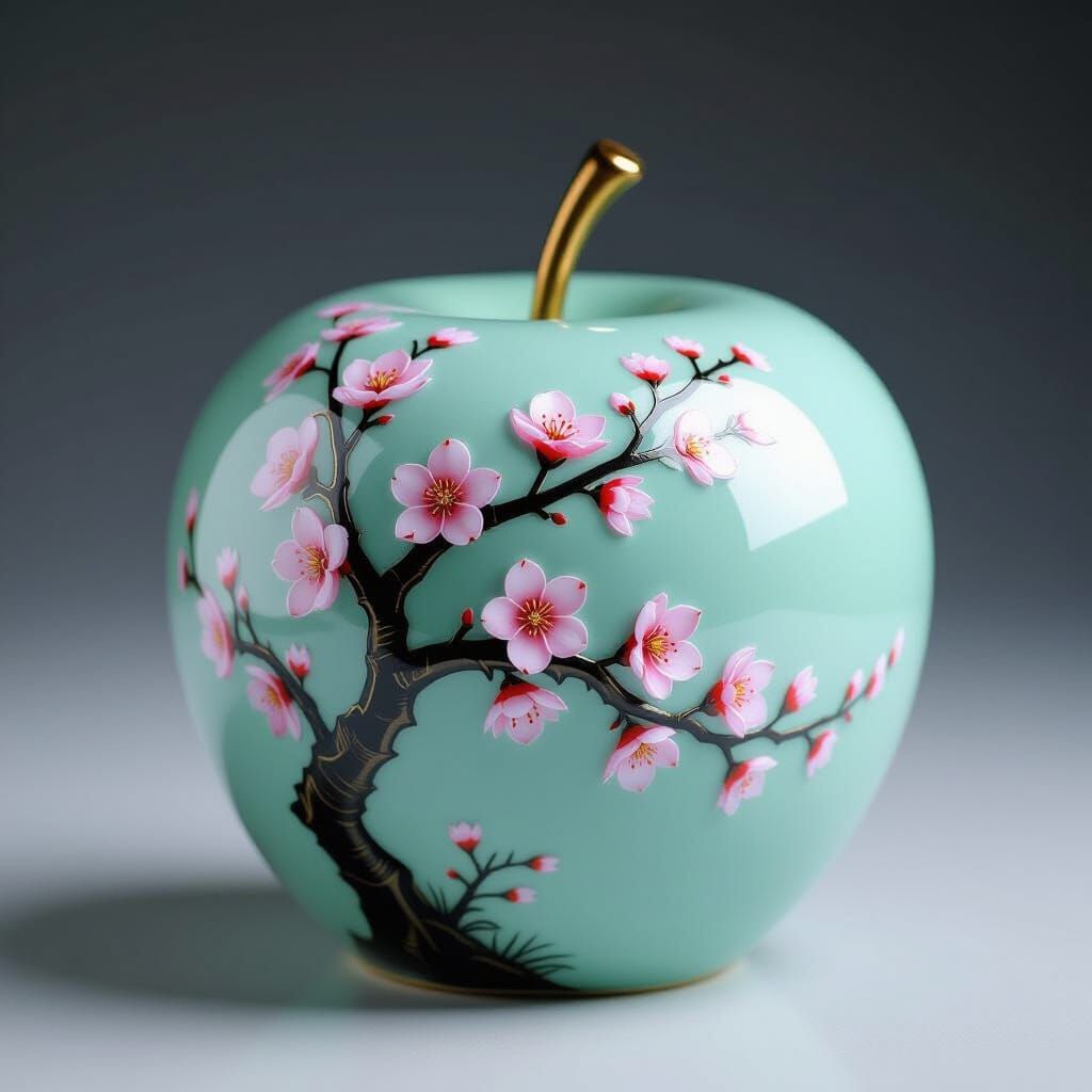 Ceramic Apple  by @undefined