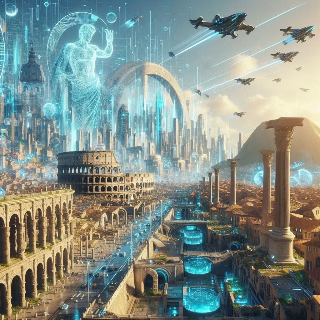 reimagine if the roman empire hadn't fallen