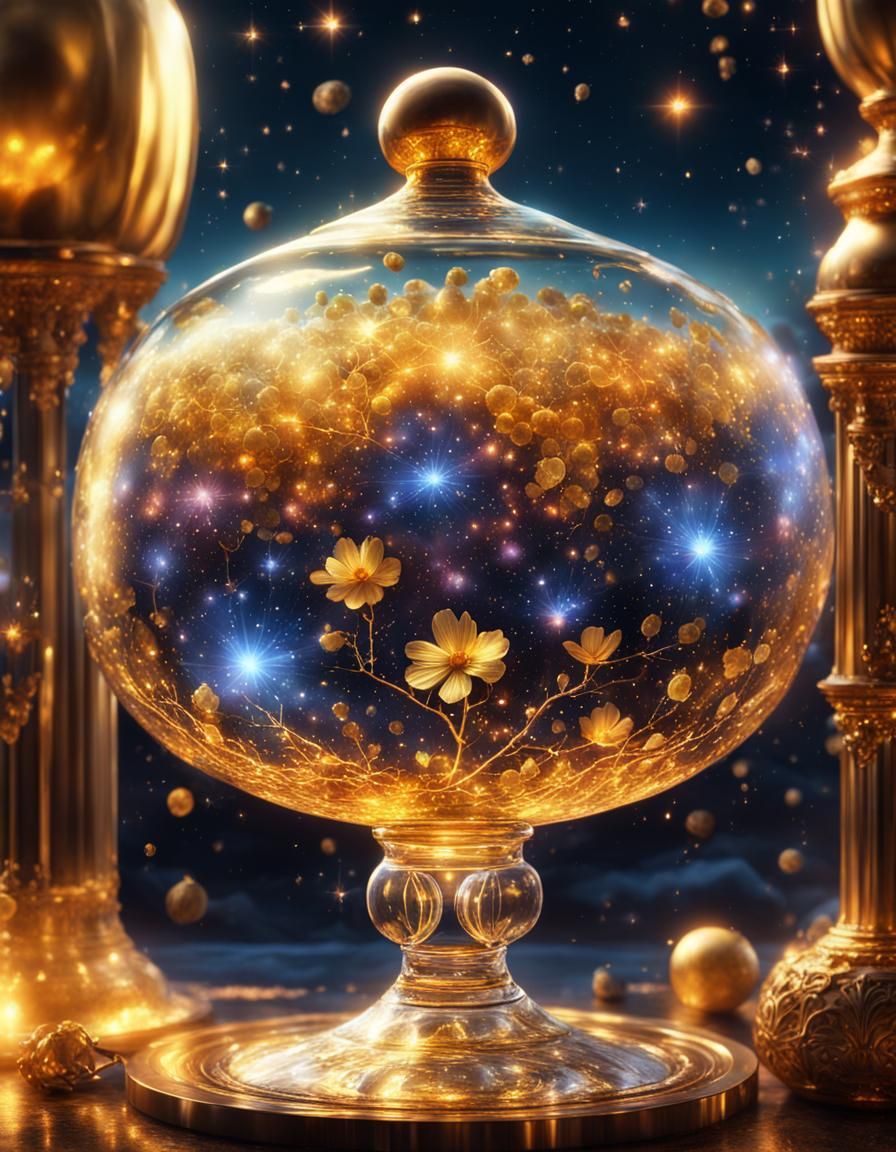 Magic in a bottle  by @Plats