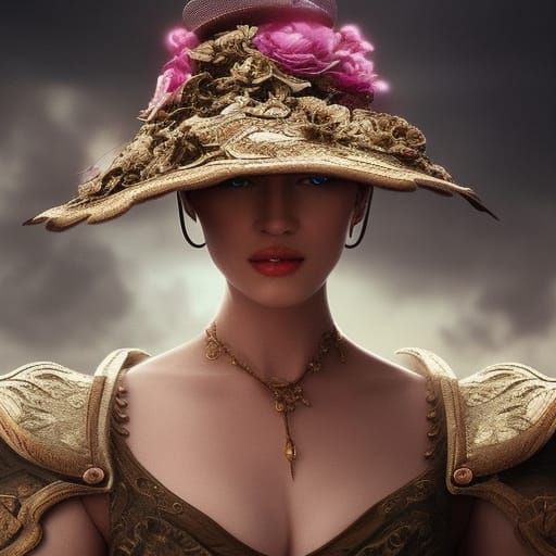 Girl with a Hat  by @Carolineee