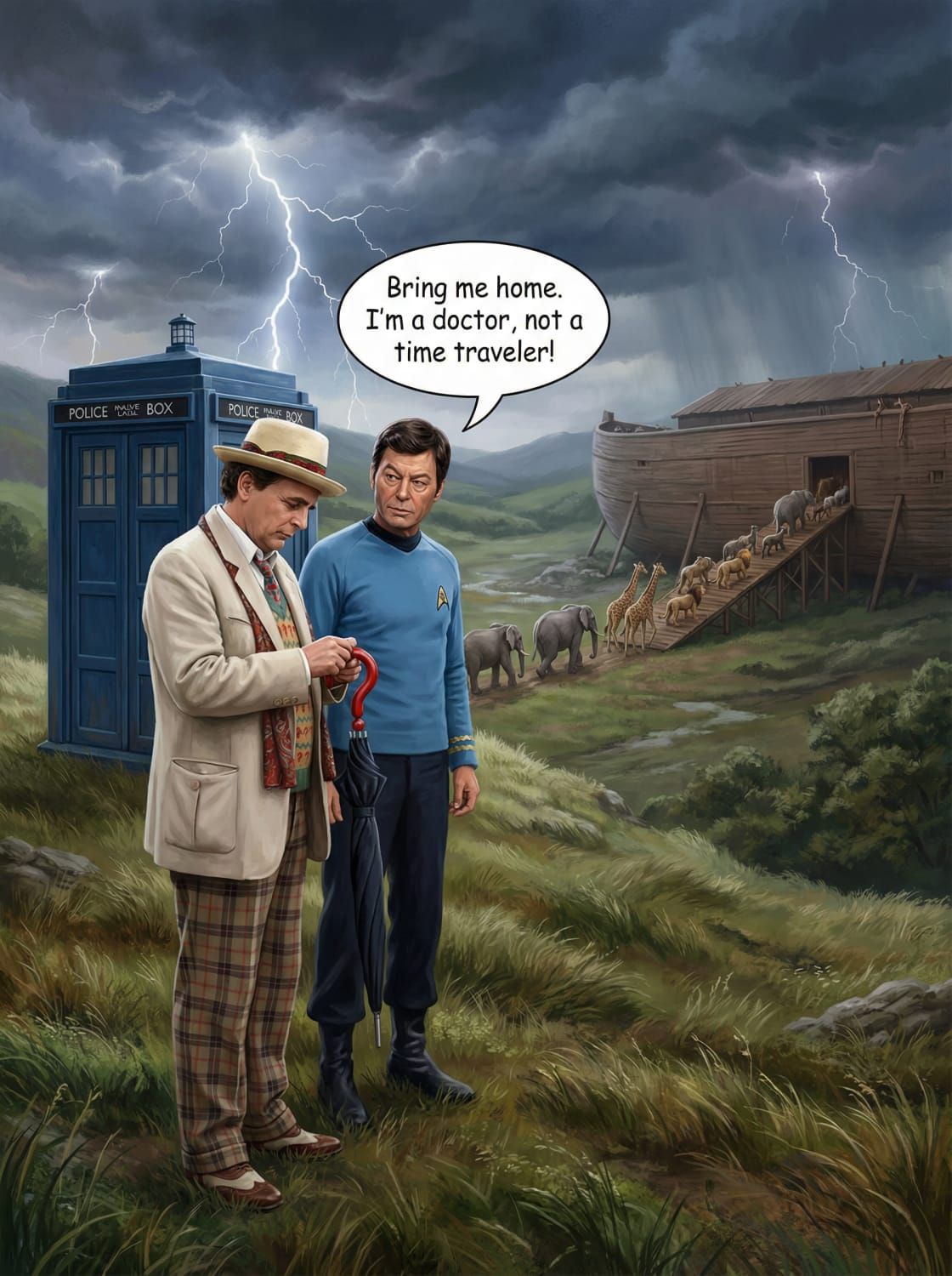 I'm a Doctor, not a Time Traveler!