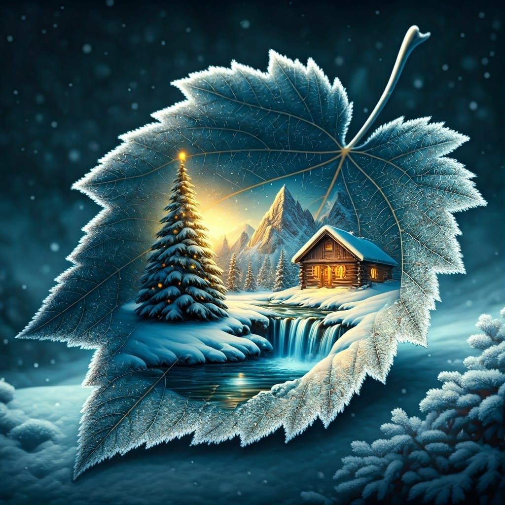 winter Landscape  by @Sonia