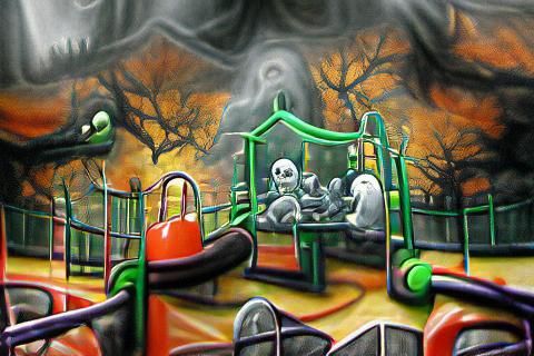 Haunted playground