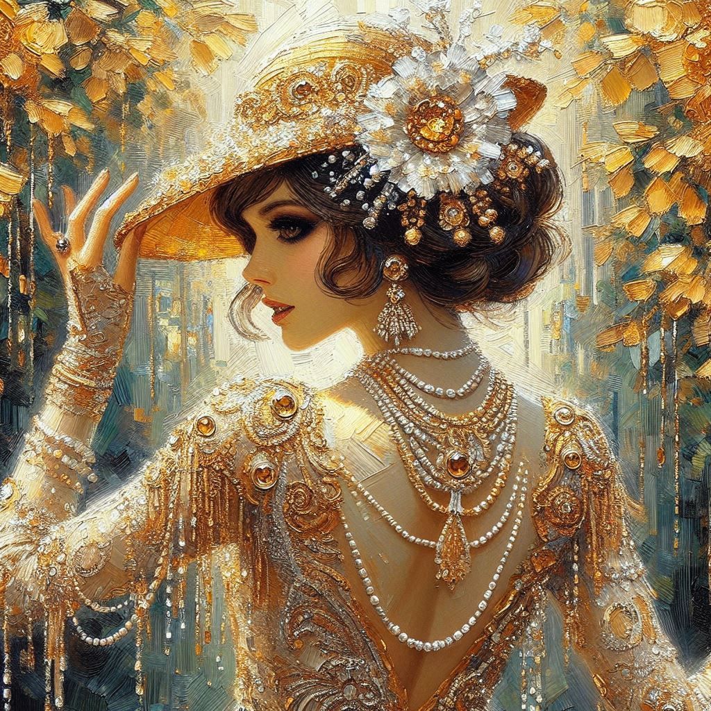 1920s diva  by @StarlaBlaise