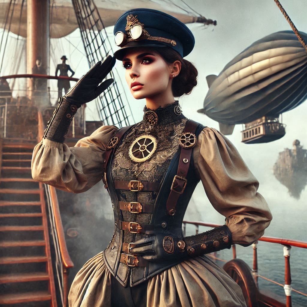 Airship Captain Kali Vega