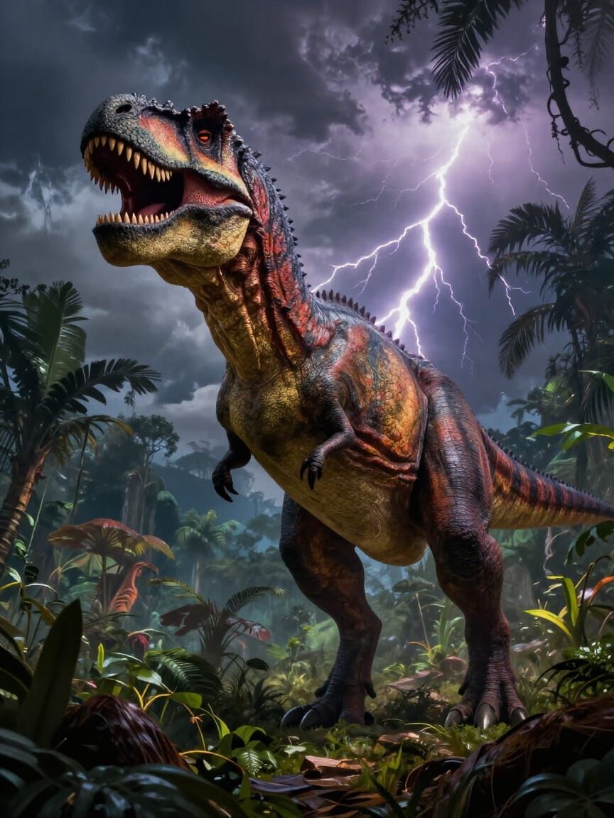 Prehistoric Majesty  by @Filling The Empty