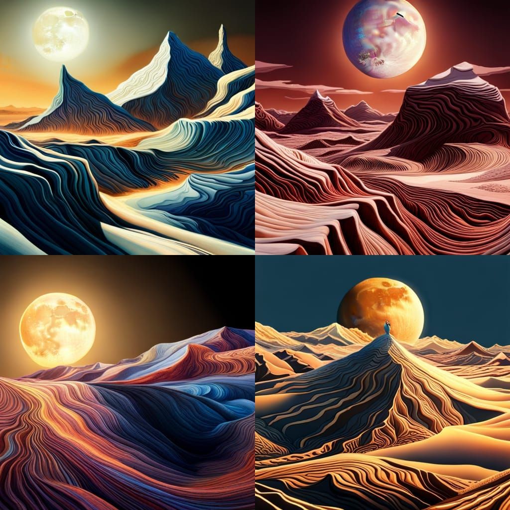 she rides on the wind stunning 8k resolution concept art hyp...
