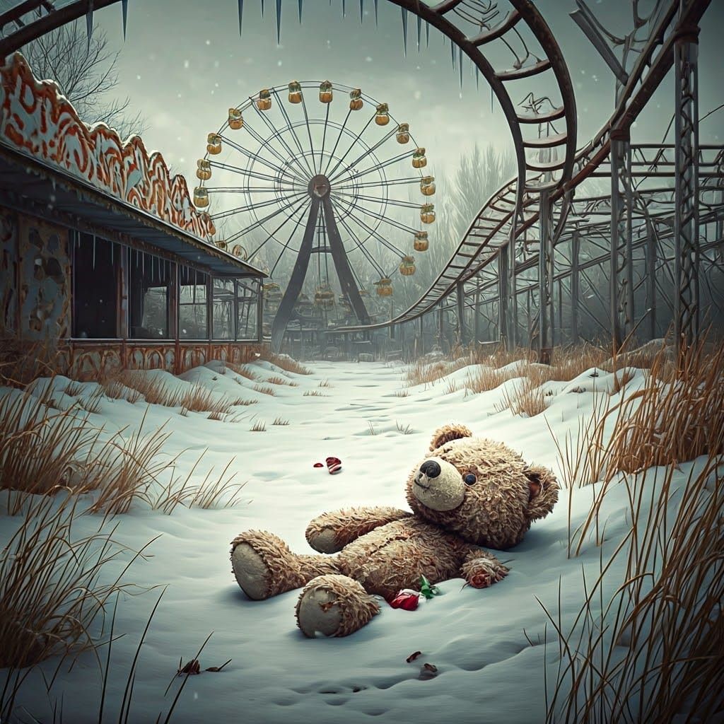 Forgotten Memories in the Ruins  by @Megan 