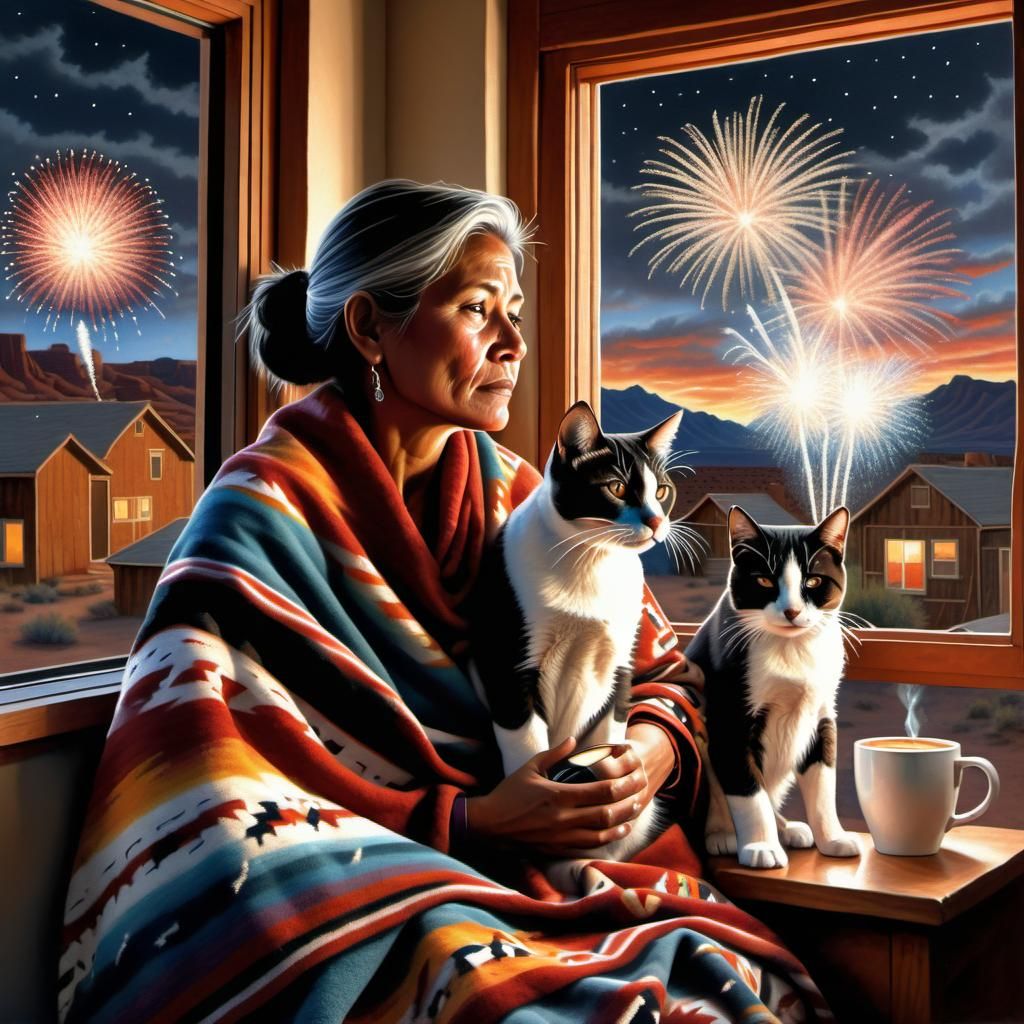 I Will Be Wishing For a Peaceful New Year  by @Mother McCridhe 