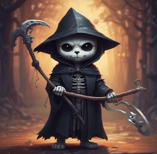 Grim Reaper Cats🐈‍⬛💀