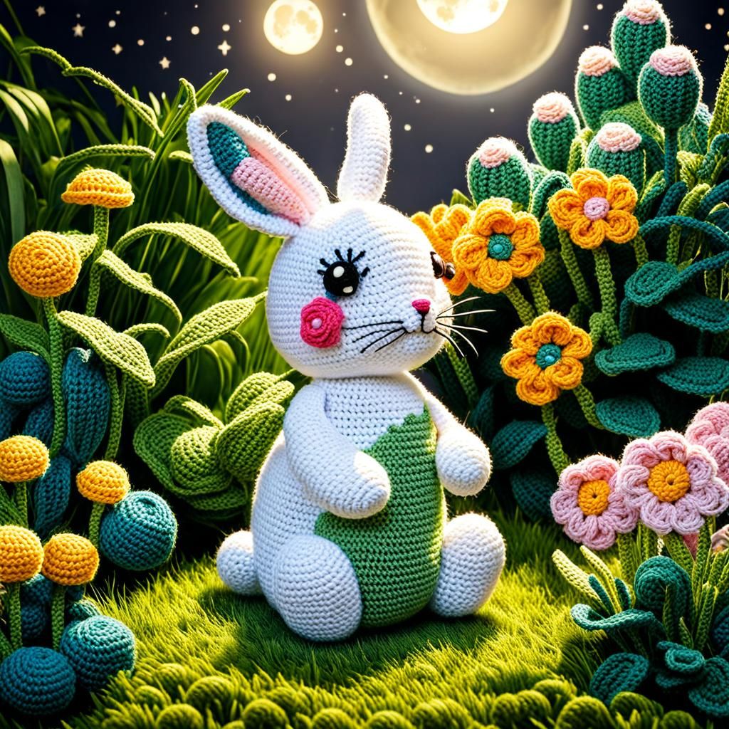 Moon Rabbit  by @Moon Rabbit