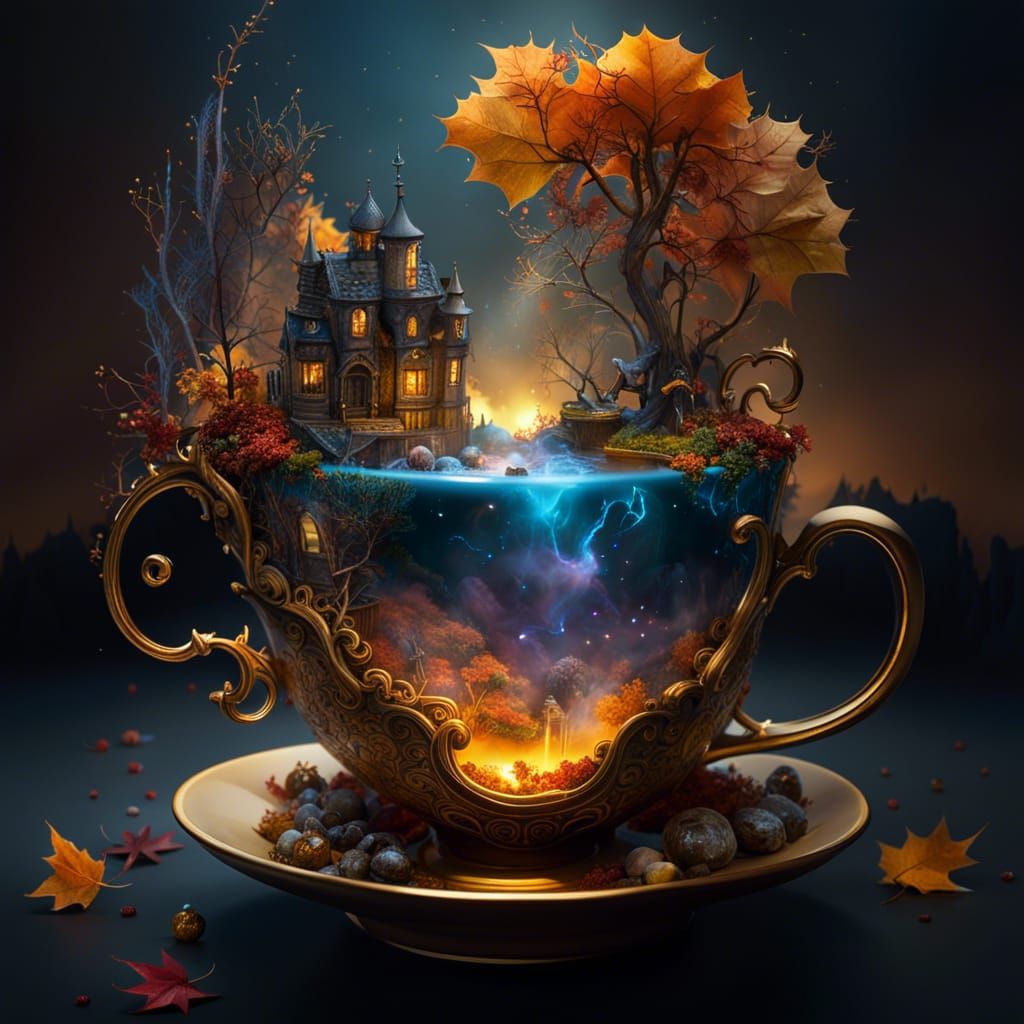 A cup of autumn   by @Cilia