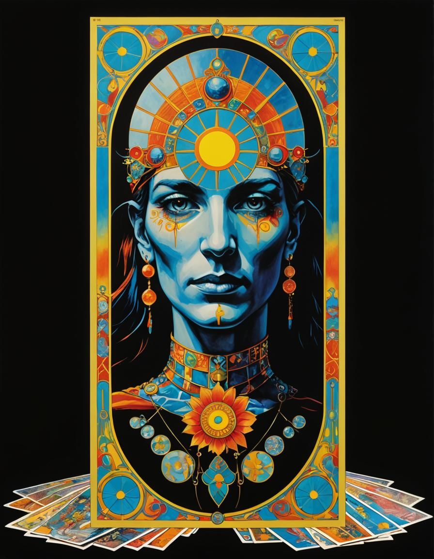 Fantasy Tarot Card
