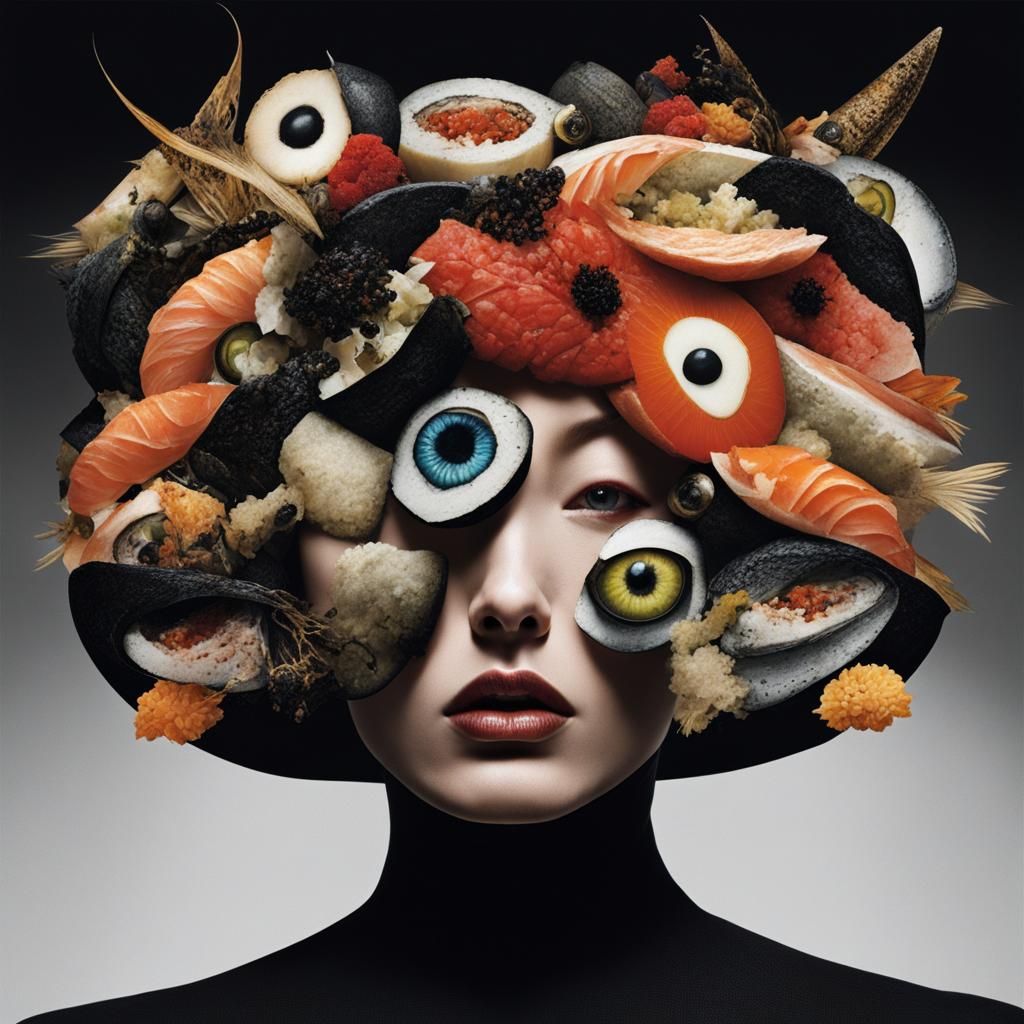 Sushi Head - AI Generated Artwork - NightCafe Creator