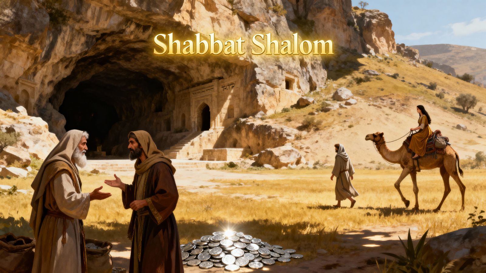 Abraham Negotiates Cave Purchase for Rebecca and Isaac