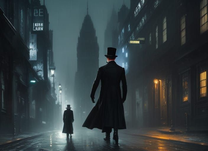 Noir Cityscape