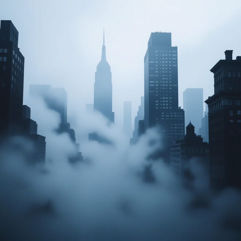 Ominous Fog Engulfs New York City