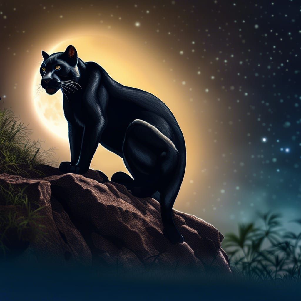 Black Panther - AI Generated Artwork - NightCafe Creator