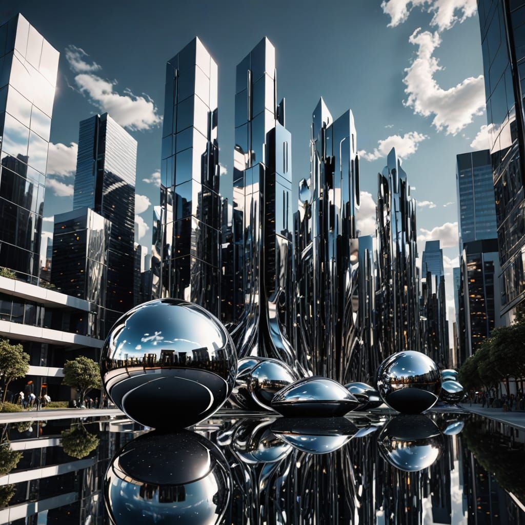 Chrome City  by @fadelightly 