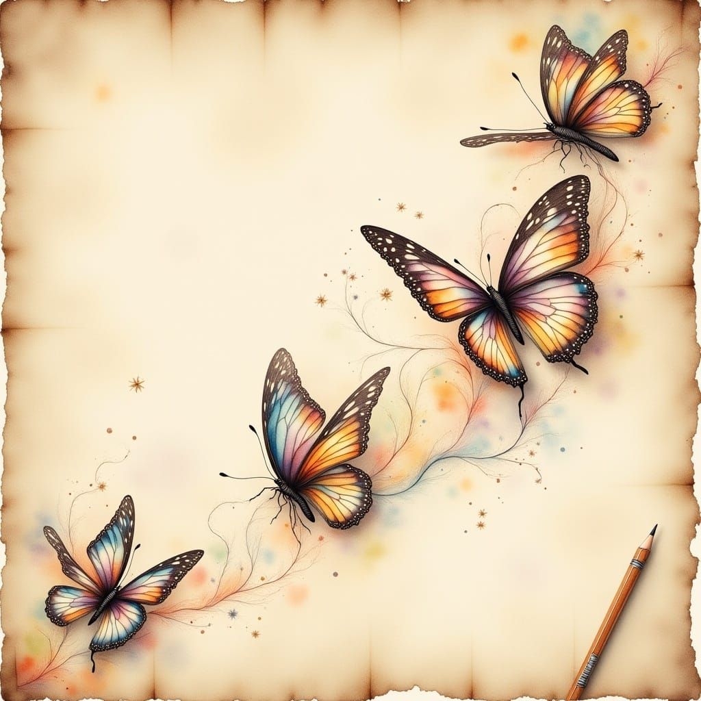 Magical butterflies