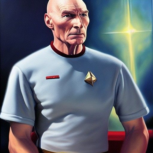 Captain Picard terrified 