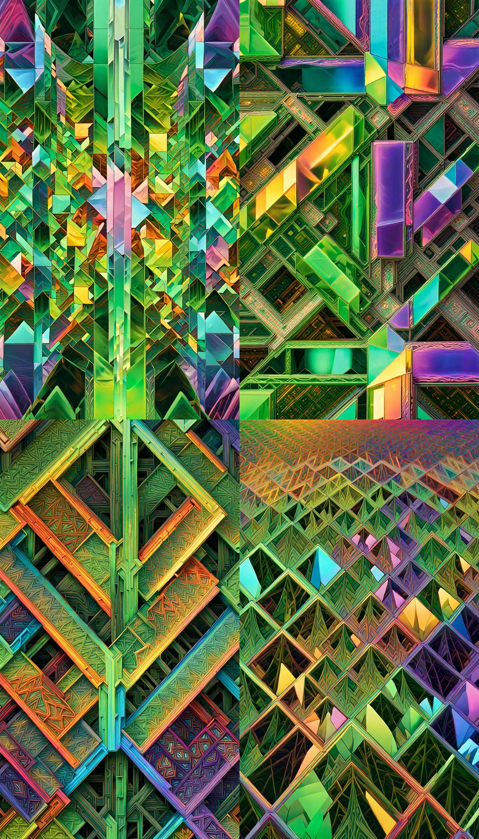 Extrapolate and Illustrate A Dazzling Vista of Com... - AI Art