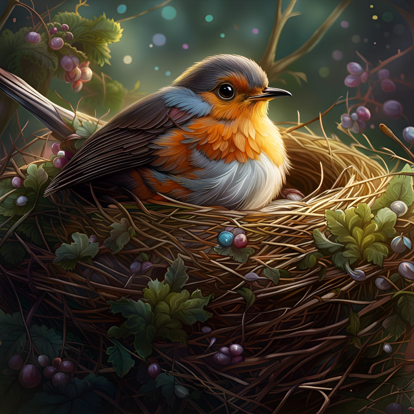 The British Robin  by @Poly