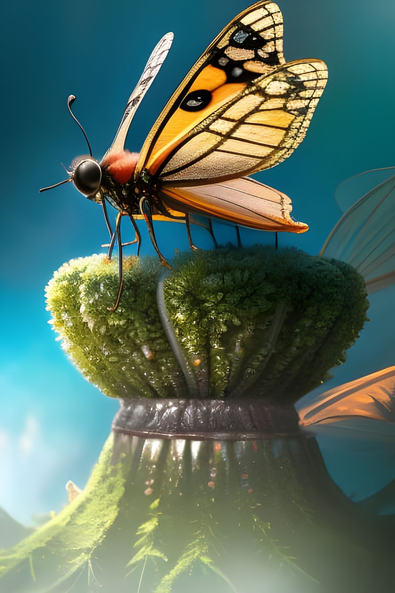 Abstract metamorphosis sculpture with 3d amorph color plastic shapes,  background biomorphic concept. Horizontal art canvas wallpaper. Generative  AI Stock Illustration | Adobe Stock