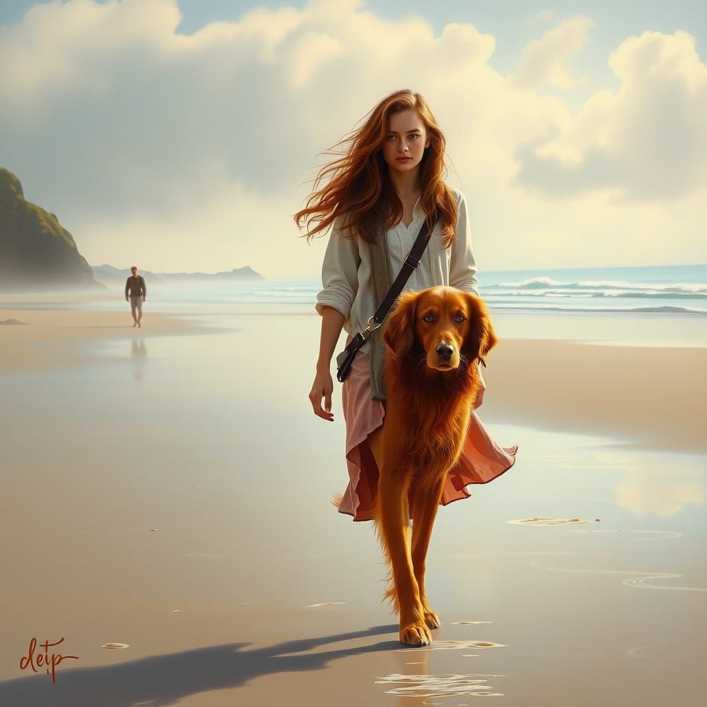 Walkin' me dog   by @Maestro