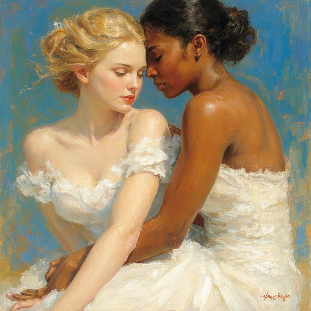 Personality as soft as her skin