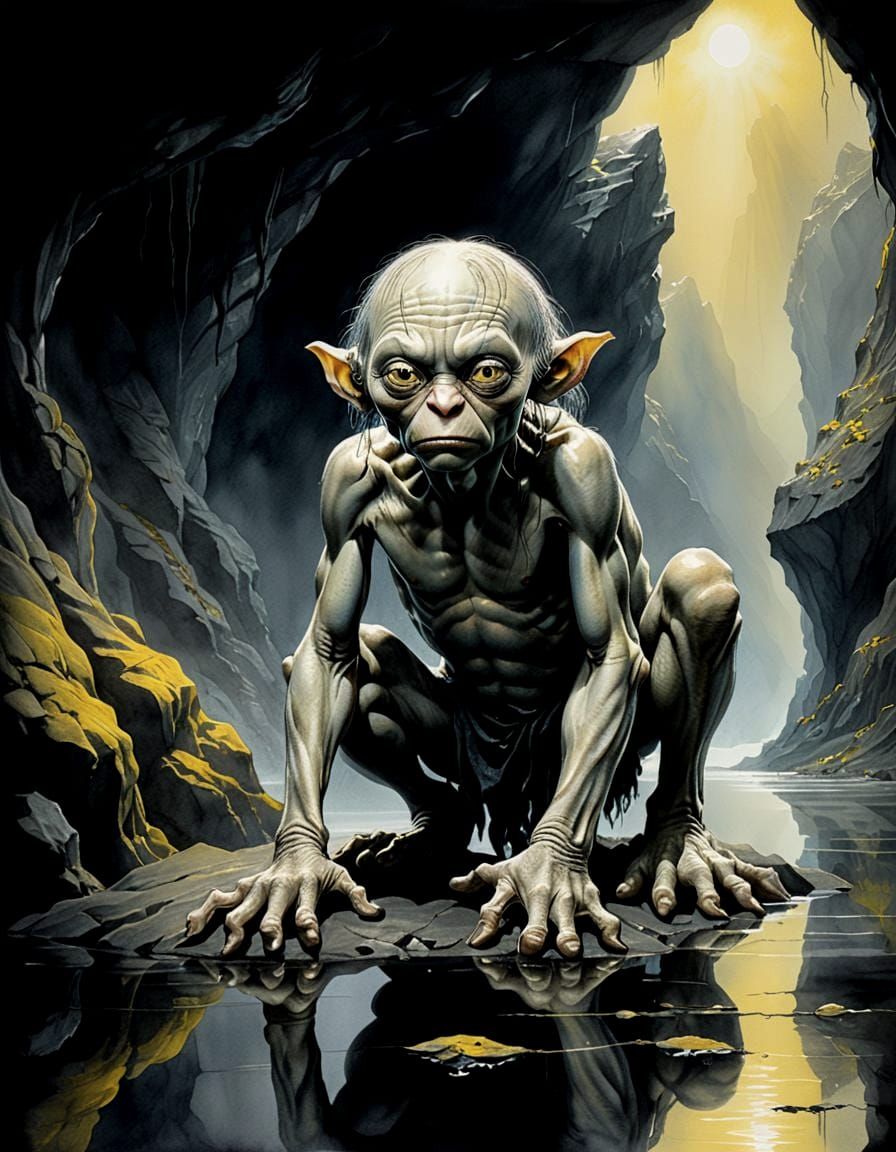 Retreating beneath the Misty Mountains