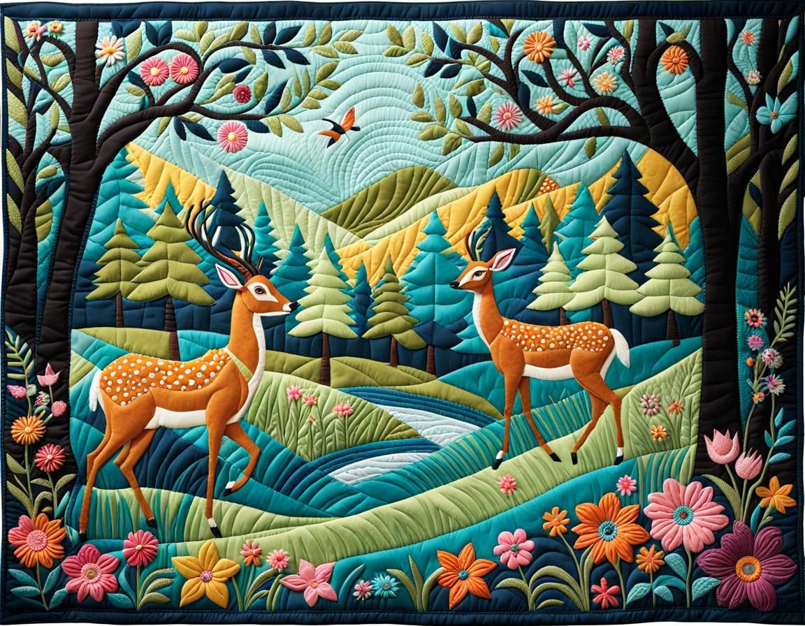 Quilt scene!   by @Hit moments