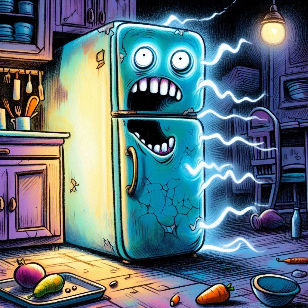 The Hungry Haunted Refrigerator