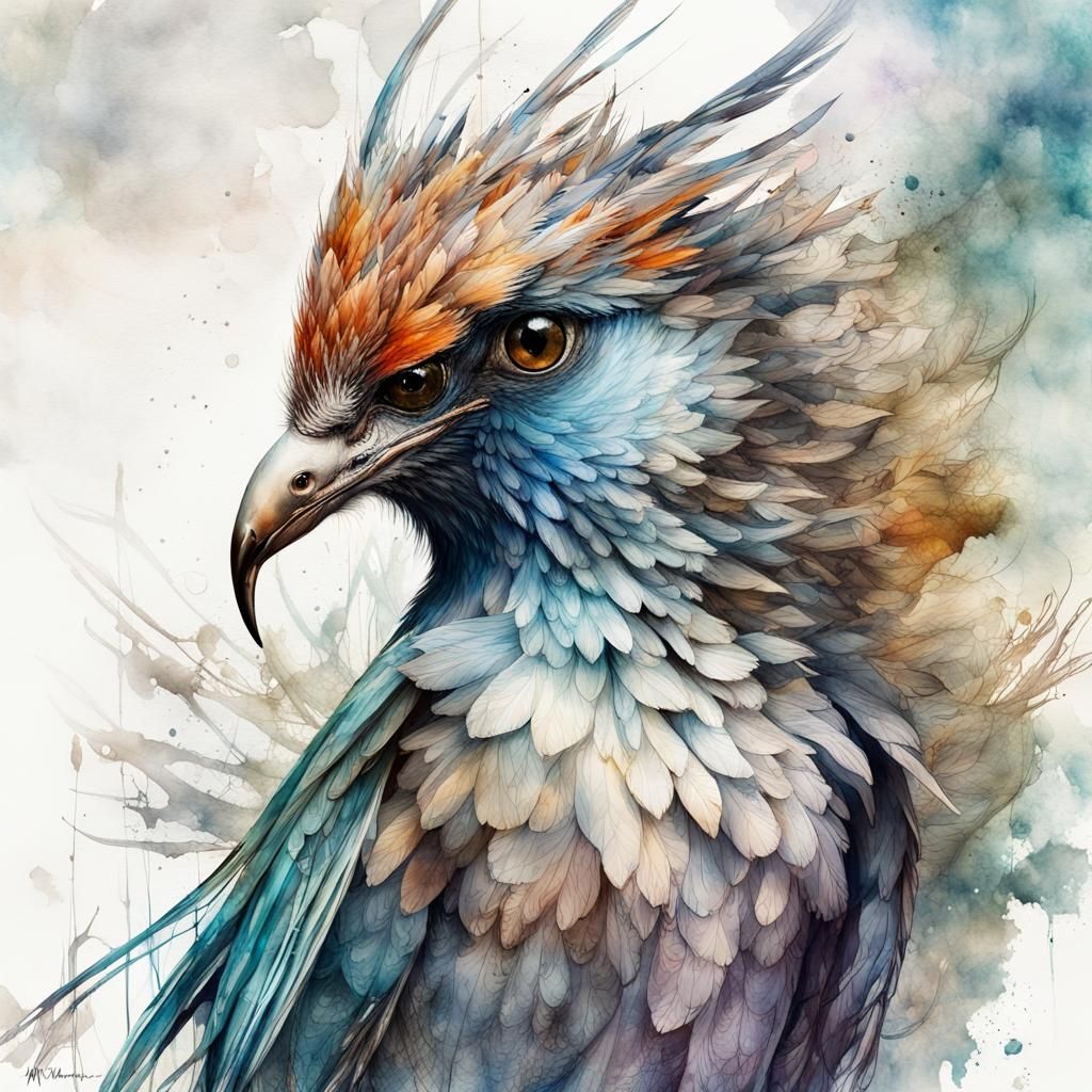 mystical bird - AI Generated Artwork - NightCafe Creator